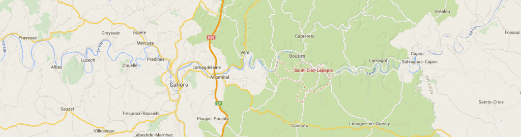 Saint Cirq Lapopie   Google Maps